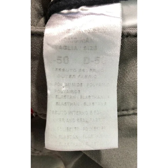 Animo Breeches Womens Gray Size IT 50 Knee Grip Italy Horse Riding READ - Picture 11 of 15